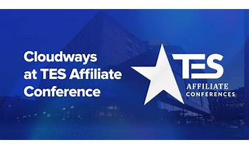 Cloudways is Attending TES Affiliate Conference 2022